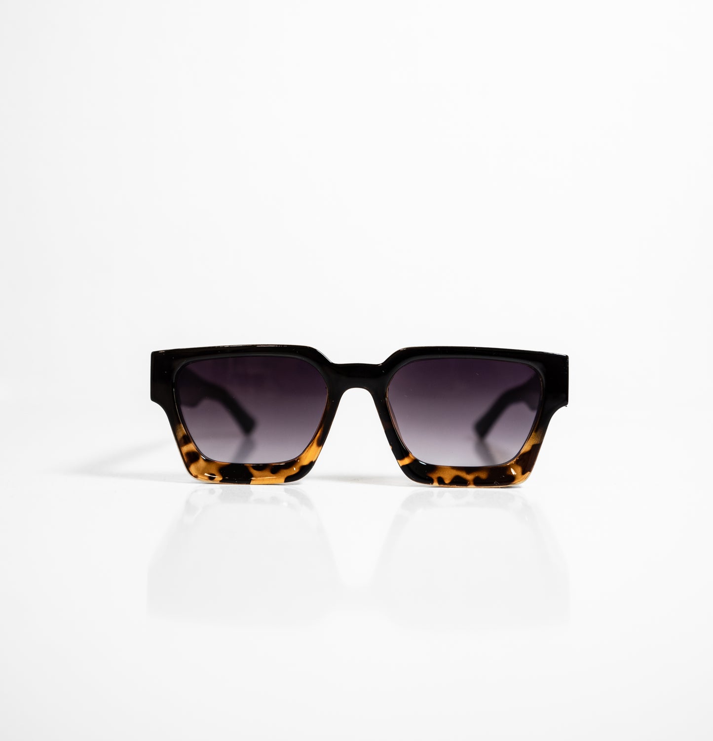 DEM2 SUNNIES - BLACK to LEOPARD